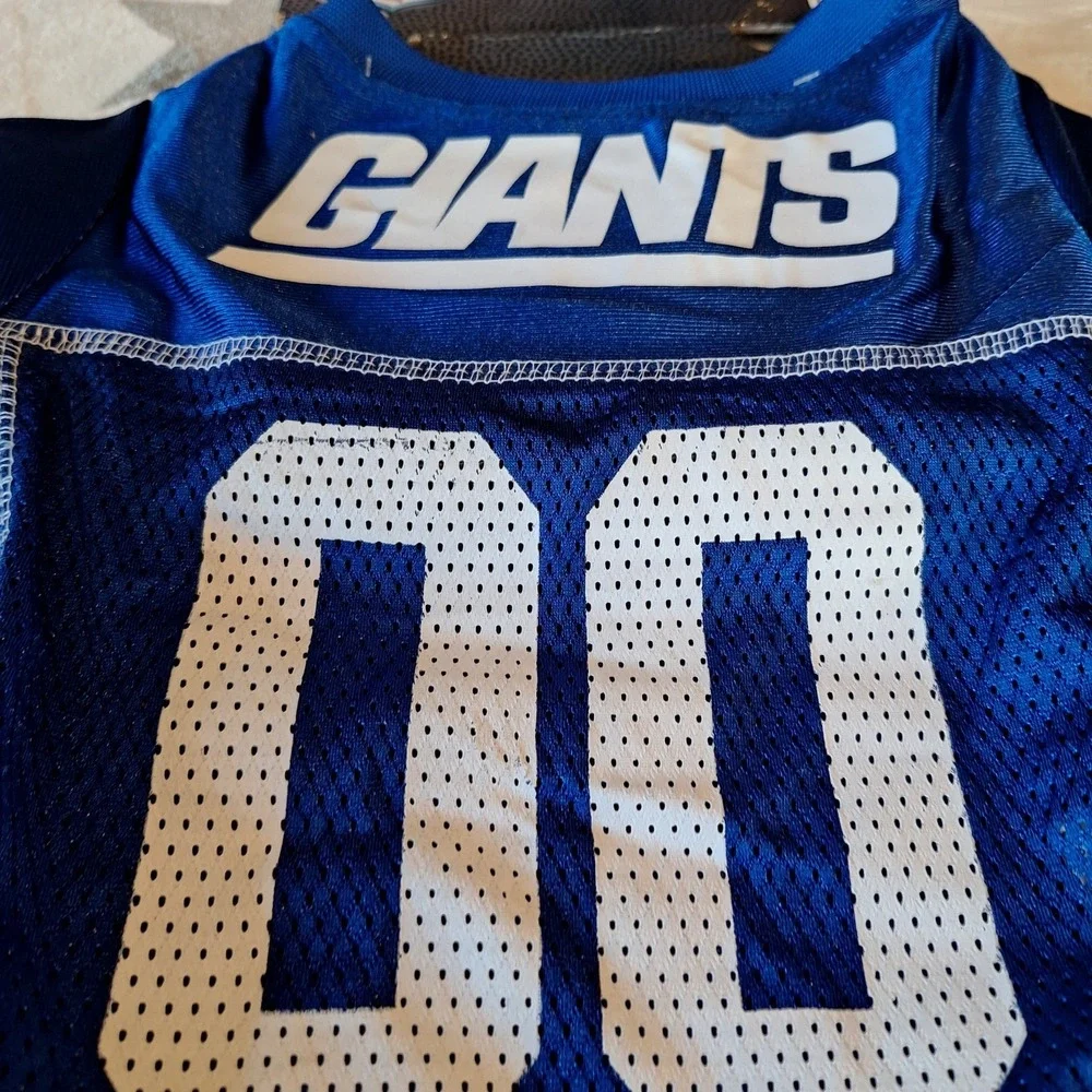 New York Giants NFL PREMIUM Dog Jersey Size Large Officially Licensed Football